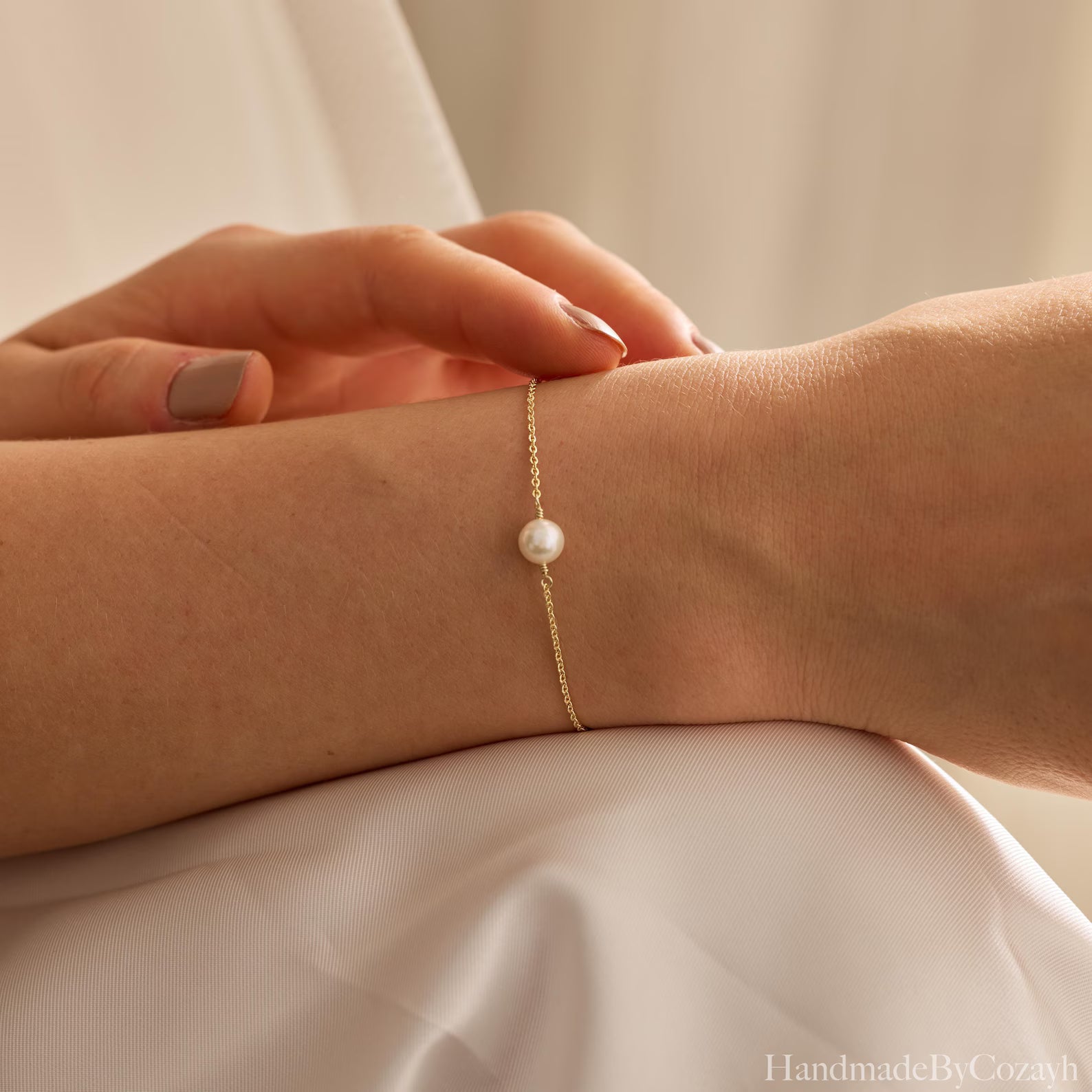 Bracelets quotidiens de perles d'eau douce